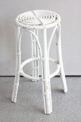 Barhocker, weiß