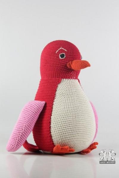 Stoffpinguin (gehäkelt)
