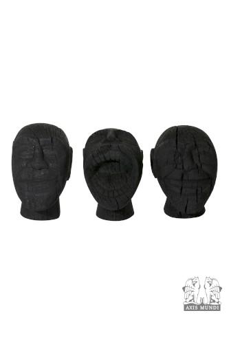 Objekt 'Lachende Gesichter' 3-Set
