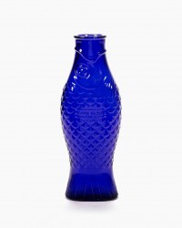 Bottle cobalt blue Fish & Fish