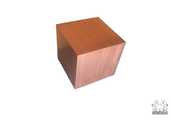 Quadratischer Holzblock