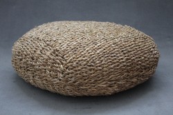 Sitzpouf - Rattan