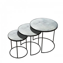 Beistelltisch Set Clear Nesting