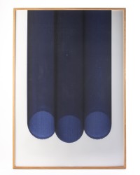Wandbild "Blue Pipes"