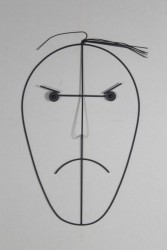 Wanddeko "Gesicht"