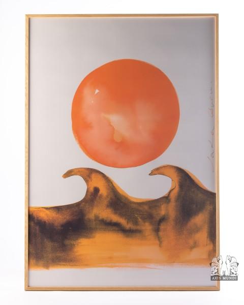 Wandbild "Sunset Waves"
