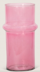 Vase 'Recycled Glass Pink'