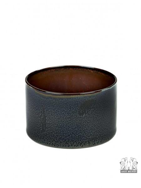 GOBLET CYLINDER LOW - DARK BLUE/ RUST