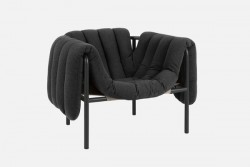 Puffy Lounge Chair Anthracite