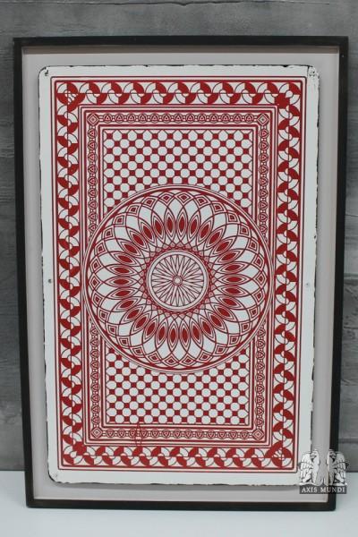 Wandbild „Skat Karte Rückseite“