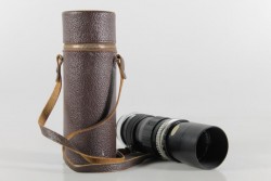 Teleobjektiv, 200 mm mit Tasche