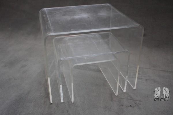 Beistelltisch Set - Plexi