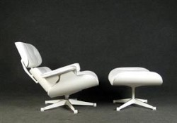 Sessel & Ottomane Set, 'Eames'