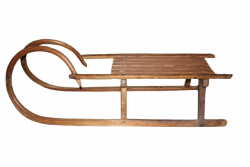 Schlitten - Holz