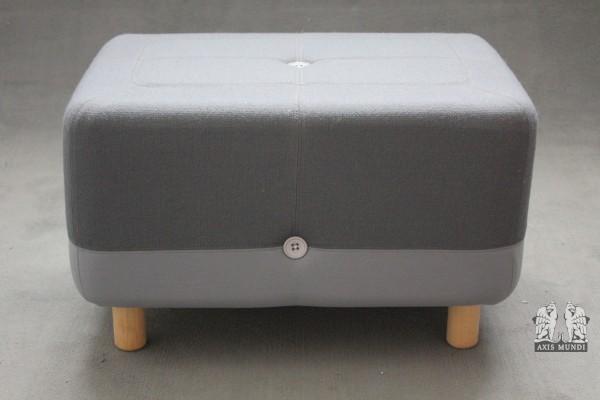 Sitzhocker - Grau