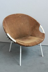 Sessel, Braun