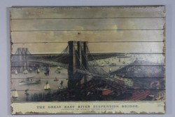 Wandbild 'East River Bridge'