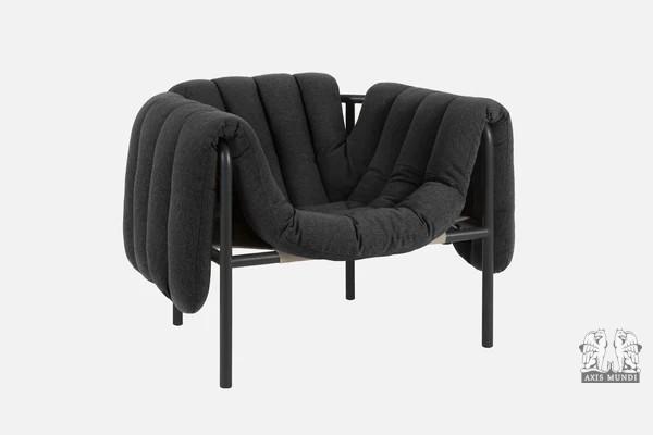 Puffy Lounge Chair Anthracite