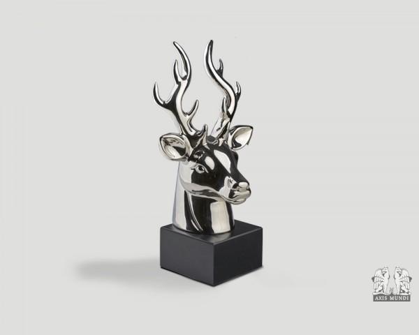 Skulptur "Hirschkopf"