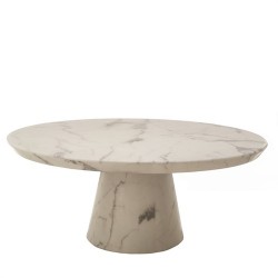 Couchtisch 'Disc Marble Look'