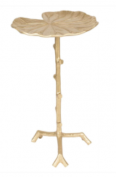 Beistelltisch 'Lily', gold