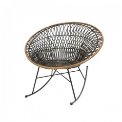 Schaukelstuhl Rattan