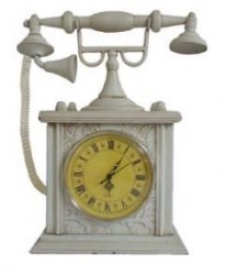 Standuhr "Telefon"