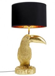 Tischleuchte Tucan Gold