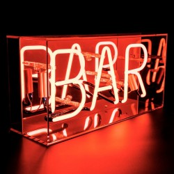 'Bar', Neonschrift