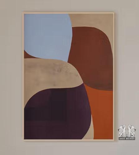 Wandbild "Painted Shapes 02"