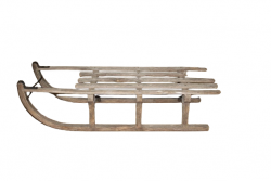 Schlitten - Holz