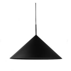 Hängelampe 'Metal Triangle', schwarz