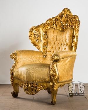 Thron / Sessel Gold