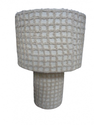 Tischlampe "Gitterbett"