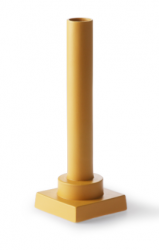 Vase 'Roman Column', ocker