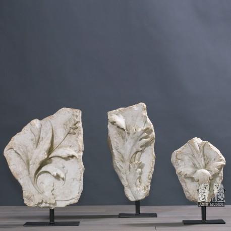 Skulptur Acanthus Leaves 5-teiliges Set