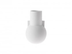 Vase 'Matt White S'