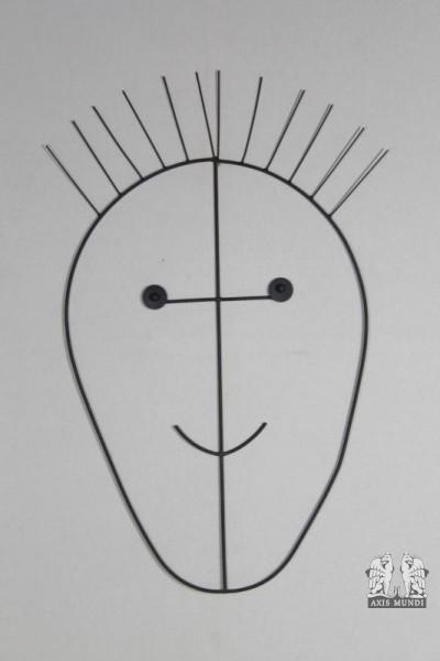 Wanddeko "Gesicht"