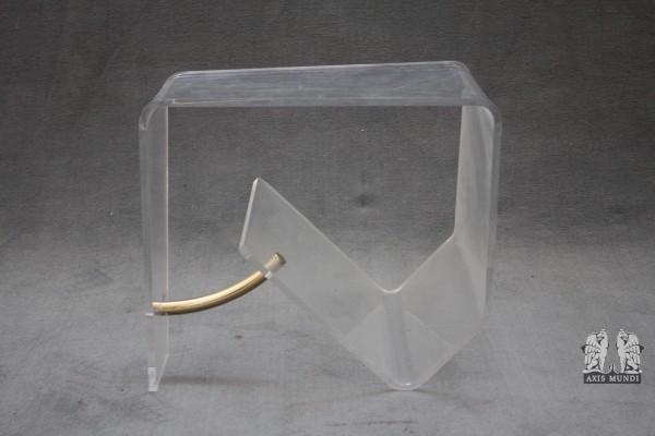 Beistelltisch - Plexi Gold