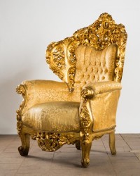 Thron / Sessel Gold
