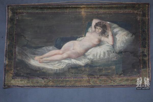 Wandteppich Frau