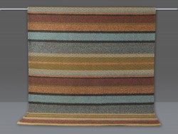 Teppich, gestreift