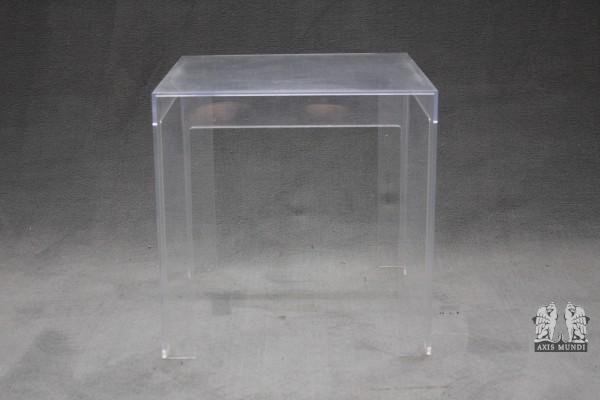Beistelltisch - Plexi Quadrat