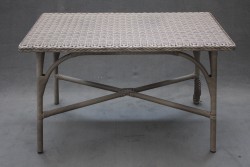 Gartentisch, Rattanlook