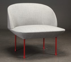 Oslo Lounge Chair, grau