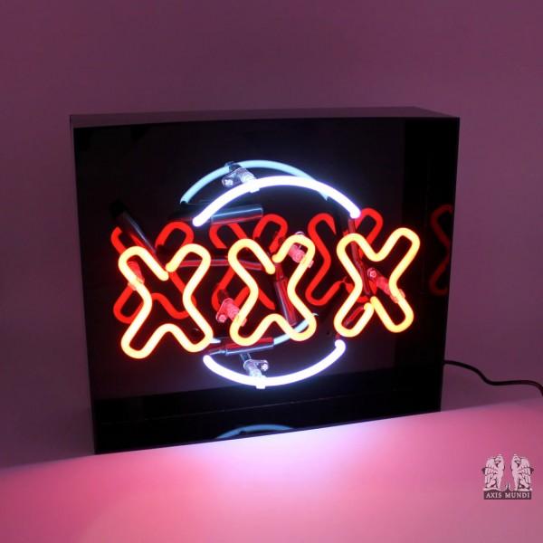 Neonleuchte "XXX"
