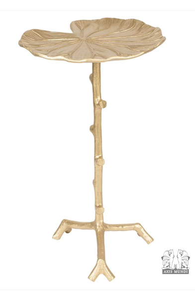 Beistelltisch 'Lily', gold