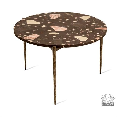 Beistelltisch Nougat Brown