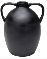 VASE BIA SCHWARZ 31CM