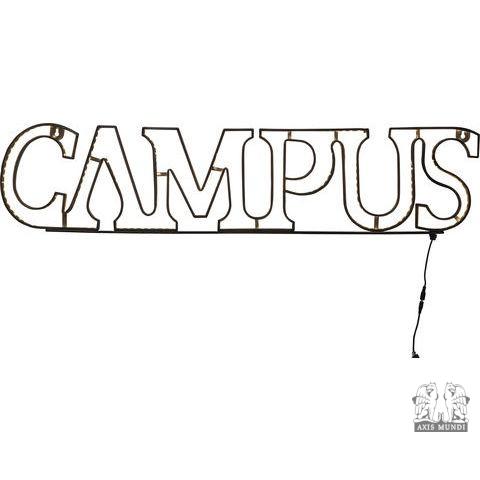 Leuchtschrift "Campus"